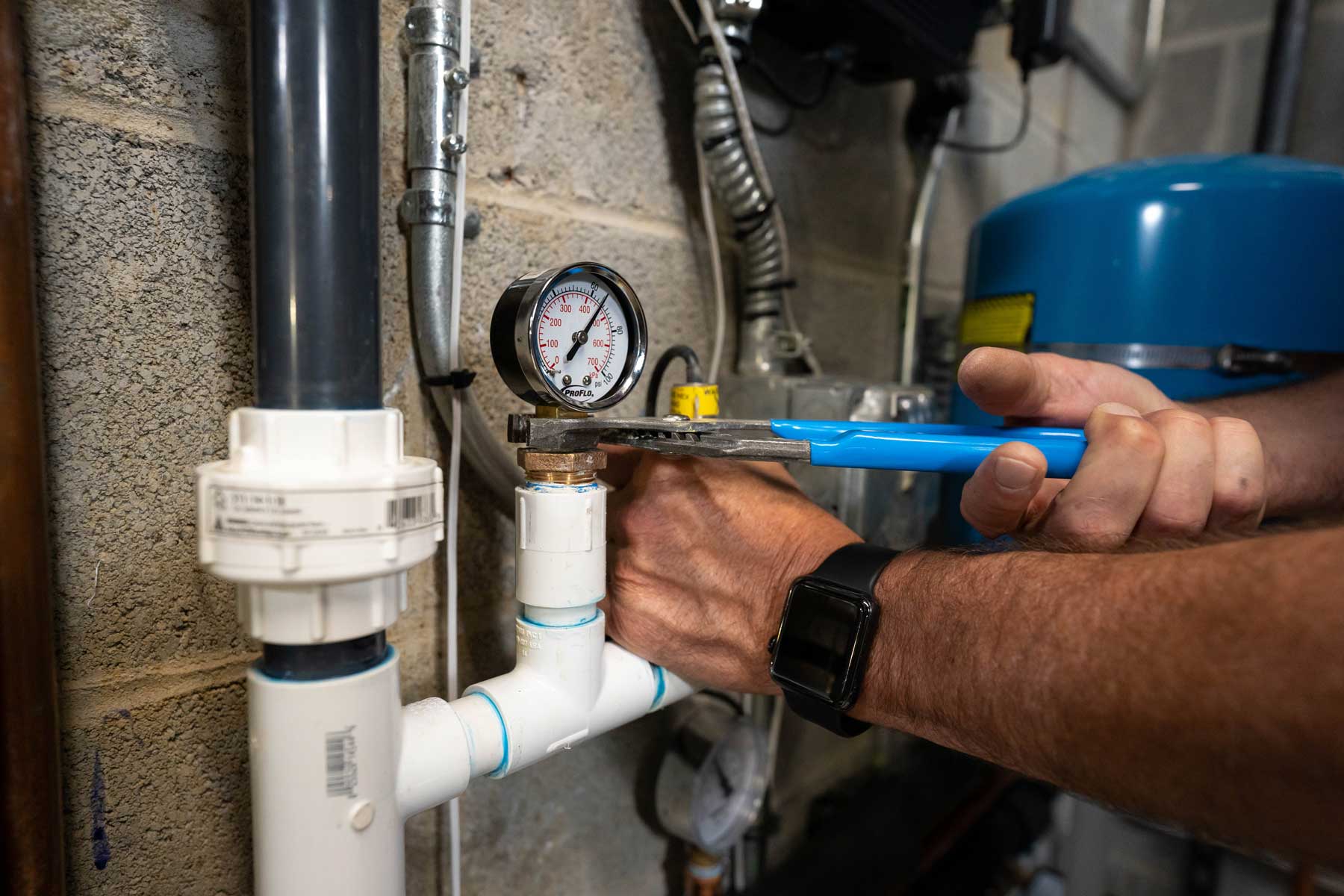 Water Pressure Repair service by Raptor Rooter & Plumbing